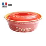 terrine baeckeoffe rouge fleur 6 personnes