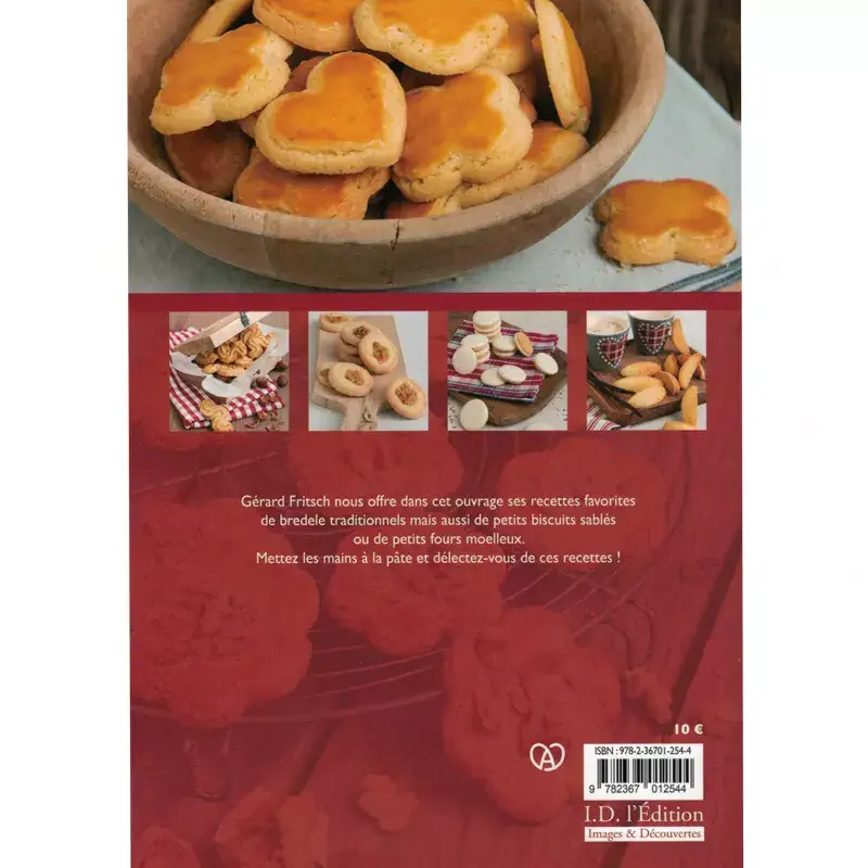 Livre de cuisine patisserie Les Petits gâteaux d'Alsace / Bredele de Noël /  NEUF