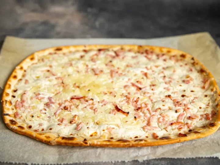 Recette de la Tarte flambée alsacienne